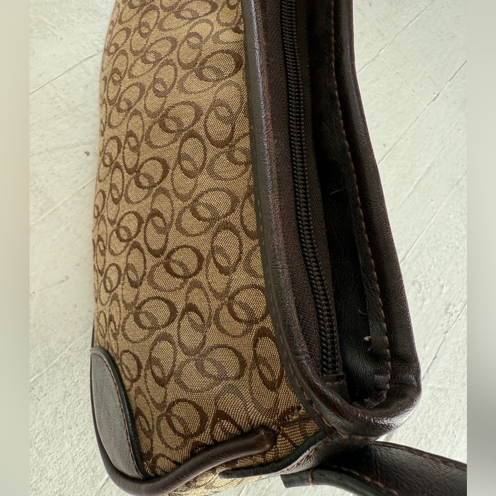 Brown Patterned Clutch - image 3